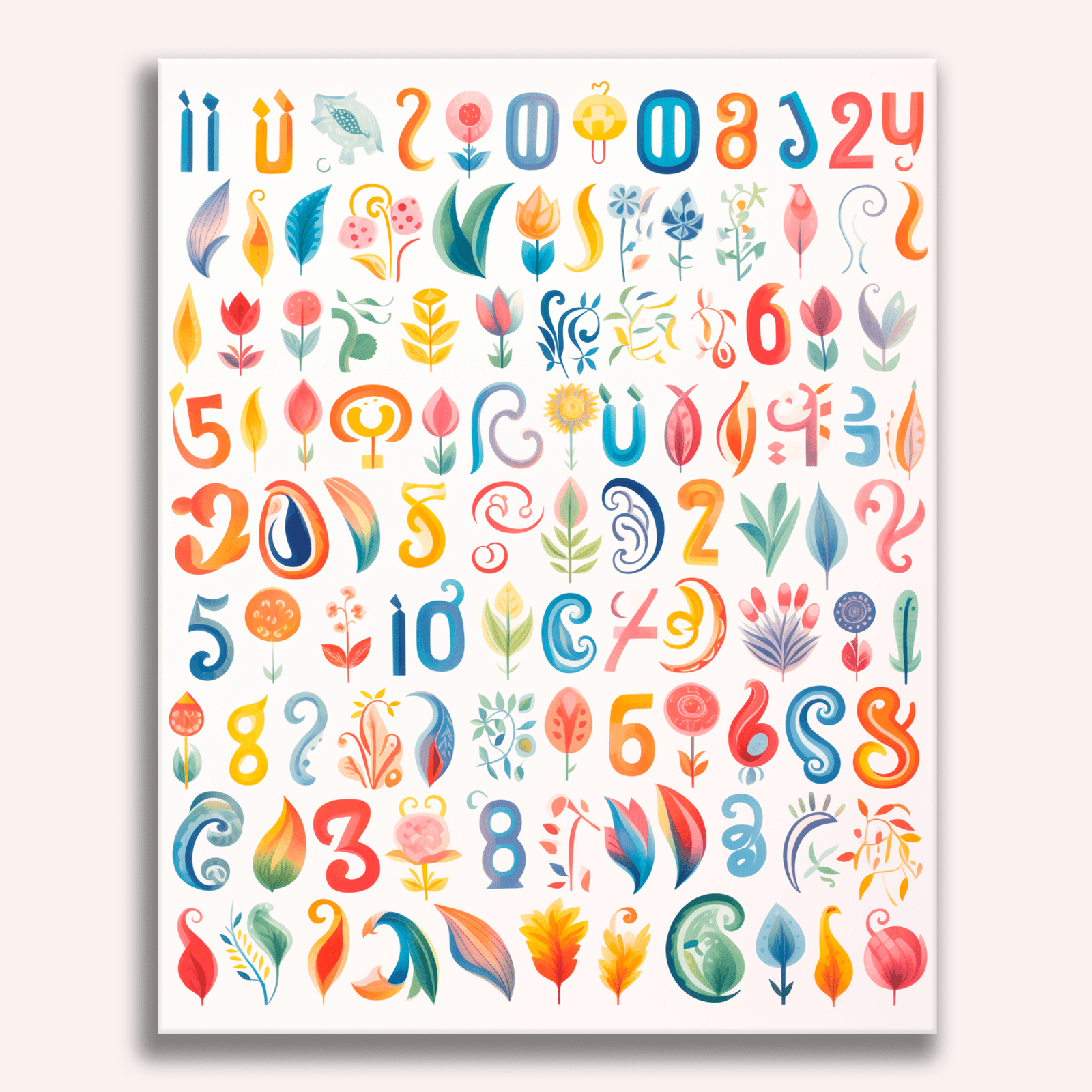 Abstract Numbers Collection