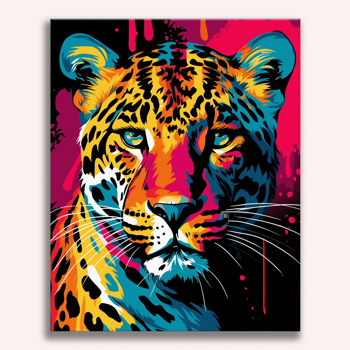 Panthera Eyes - Number Artist Diamond Painting Kits