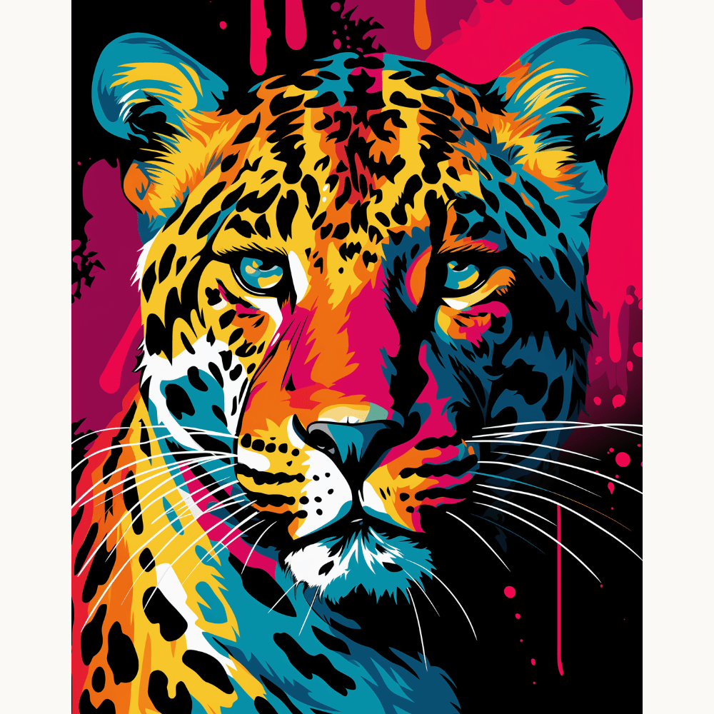 Panthera Eyes - Number Artist Diamond Painting Kits