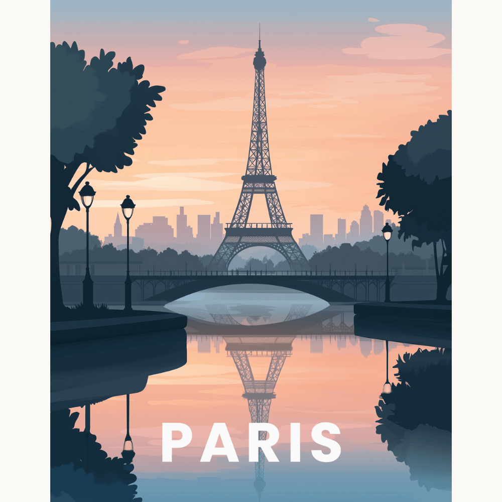 Paris - Number Artist Diamond Painting Kits
