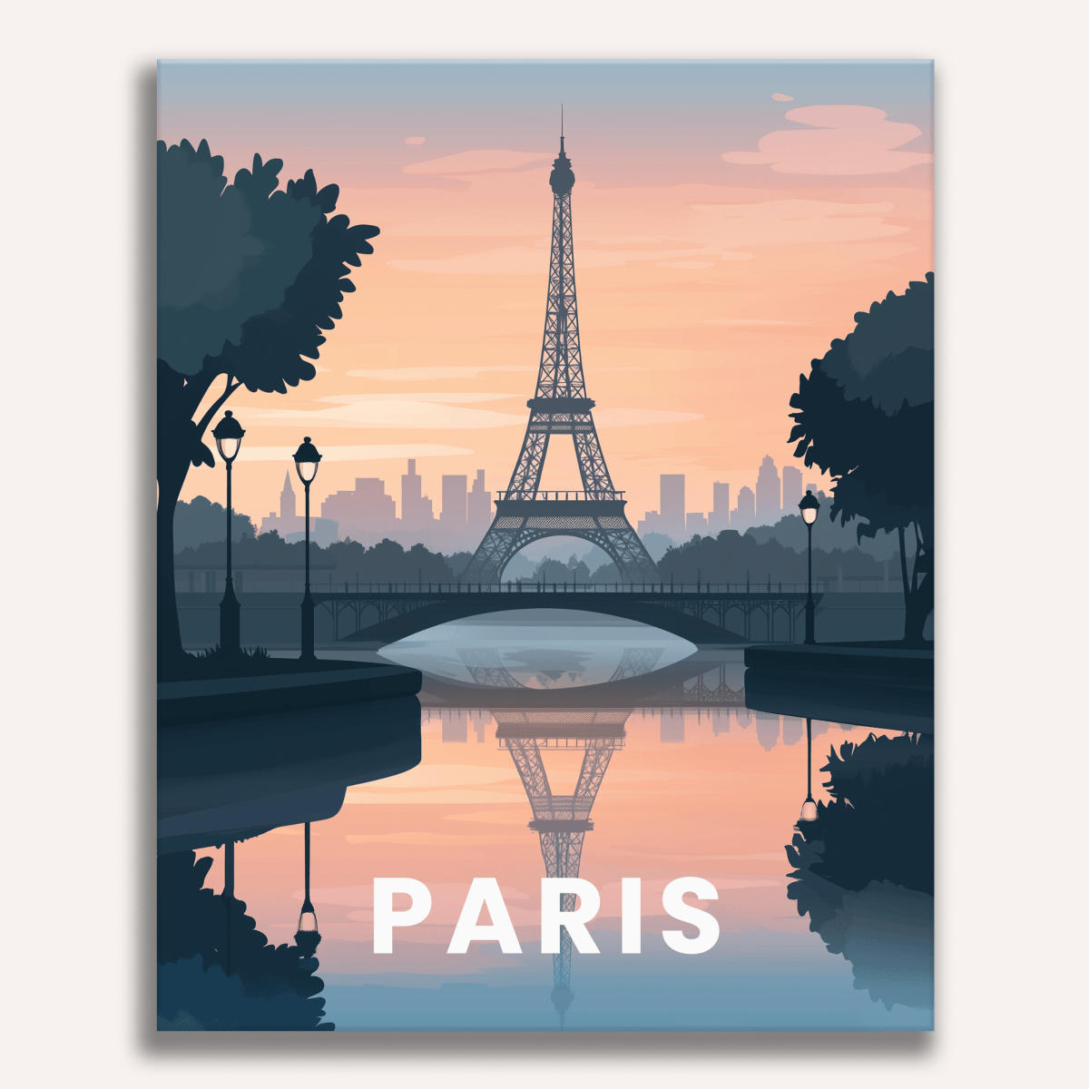 Paris - Number Artist Diamond Painting Kits