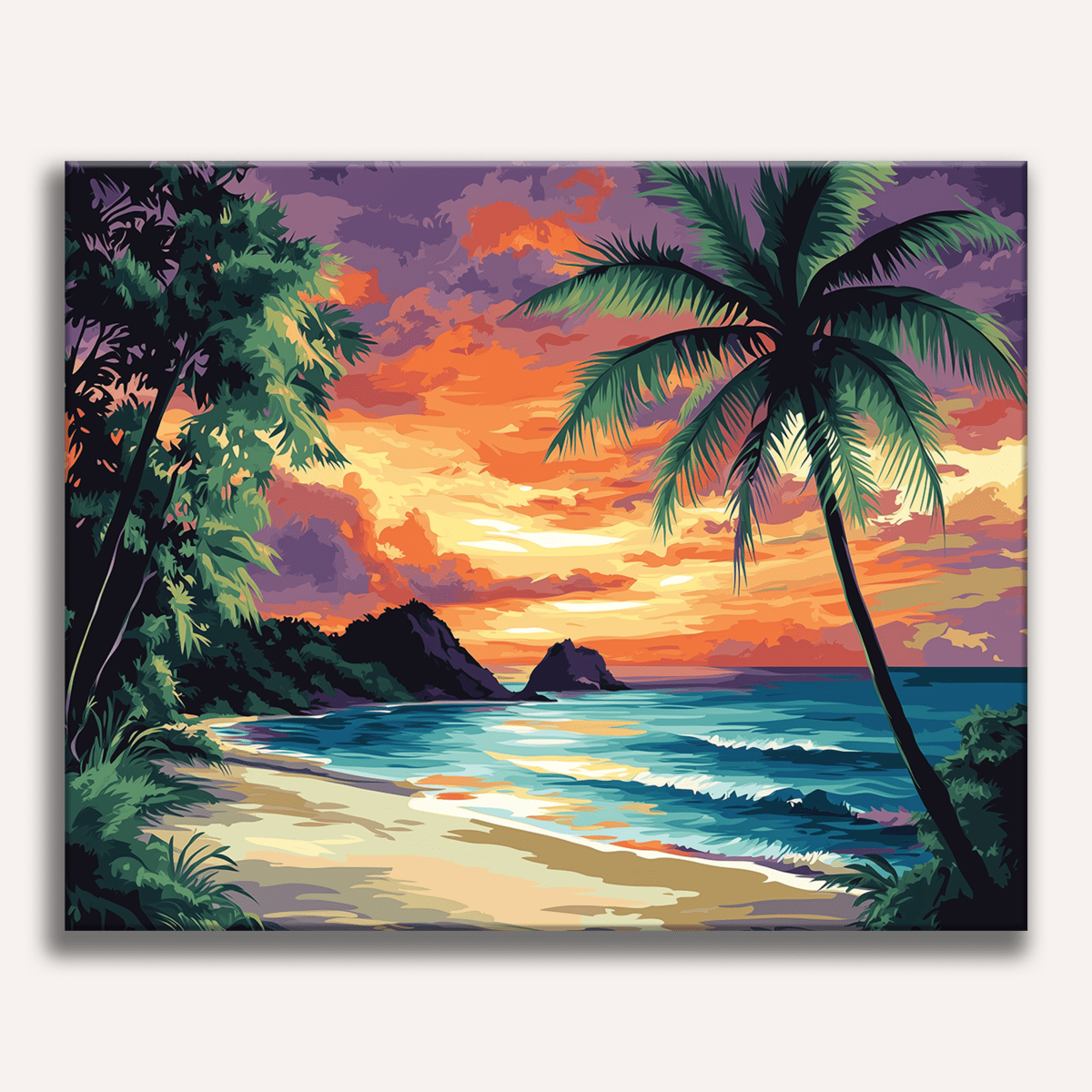 Passionate Coastal Sky