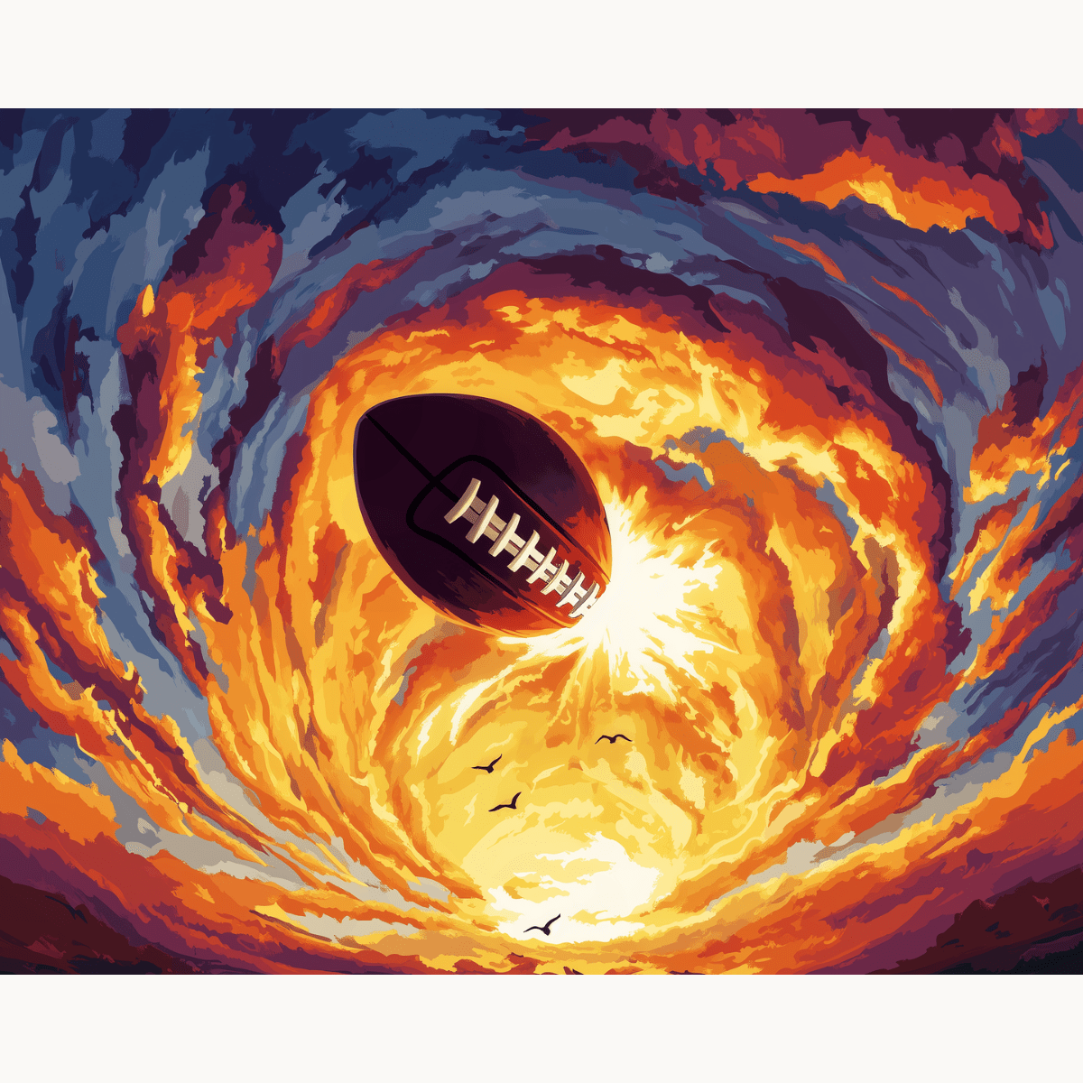 Perfect Throw - Number Artist Paint by Numbers Kits