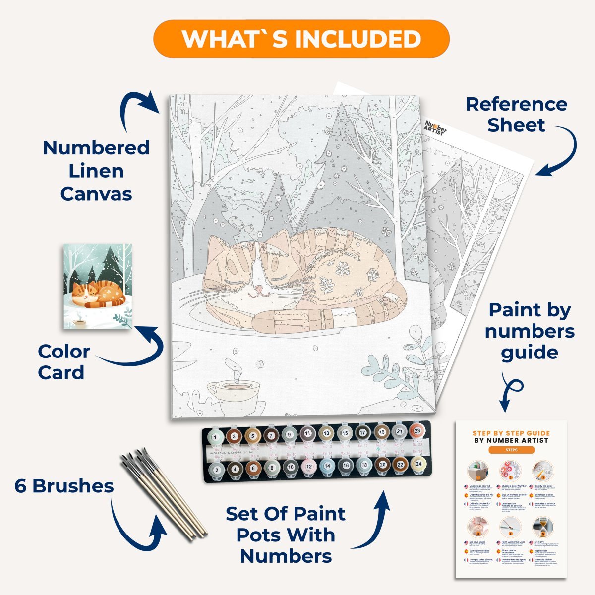 Perfect Winter Loaf - Number Artist Diamond Painting Kits
