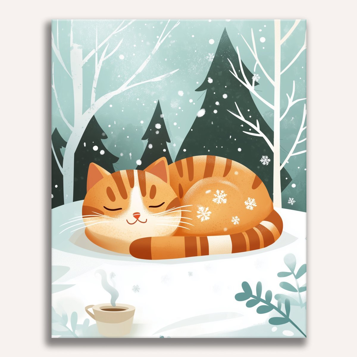 Perfect Winter Loaf - Number Artist Diamond Painting Kits