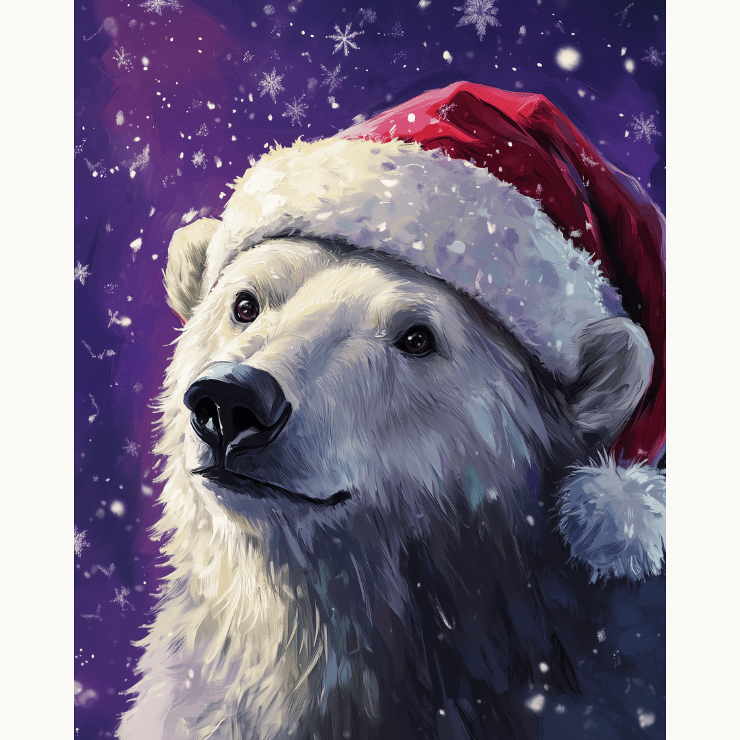 Polar Bear Dreams - Number Artist Diamond Painting Kits