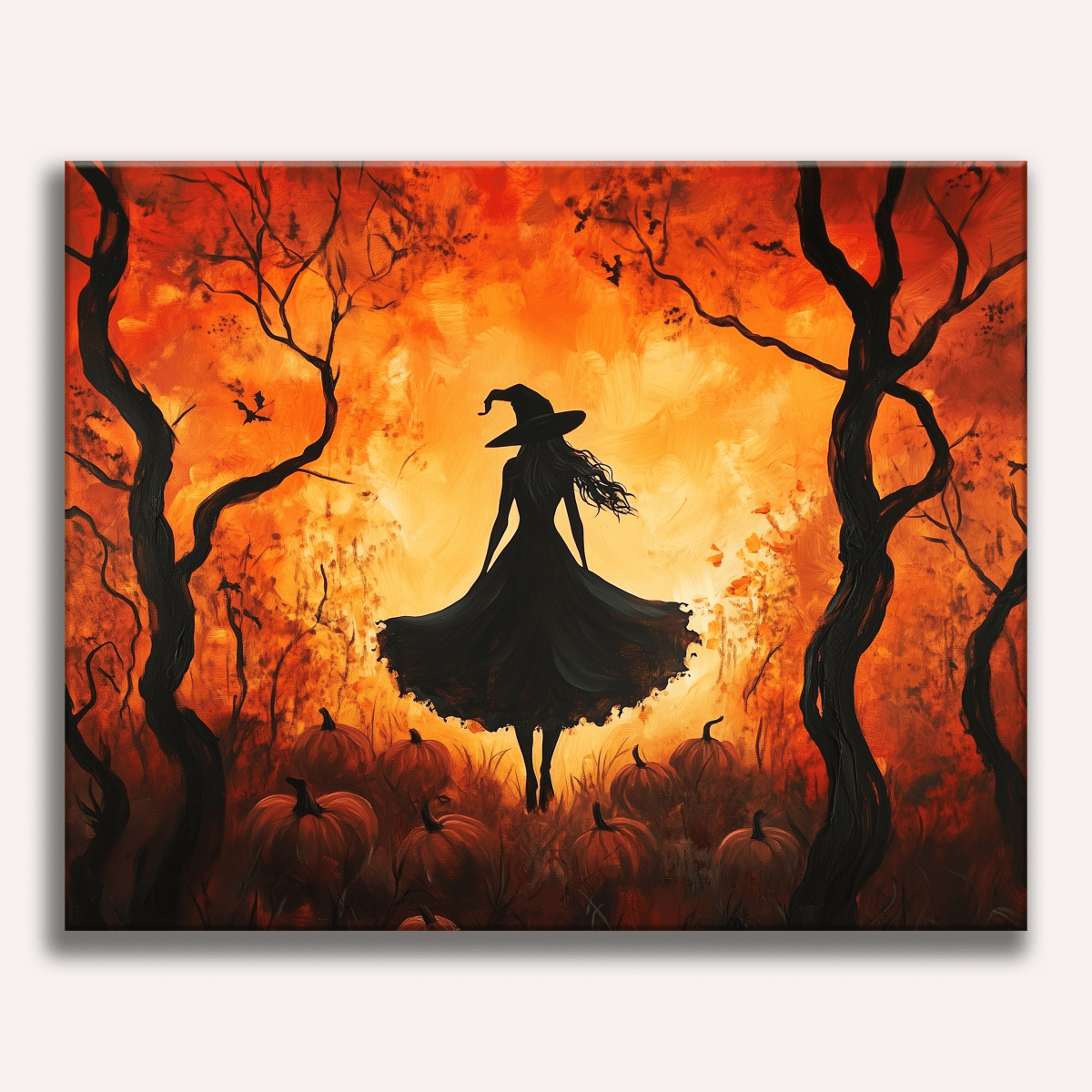 Pumpkin Witch - Number Artist Paint By Numbers Kits