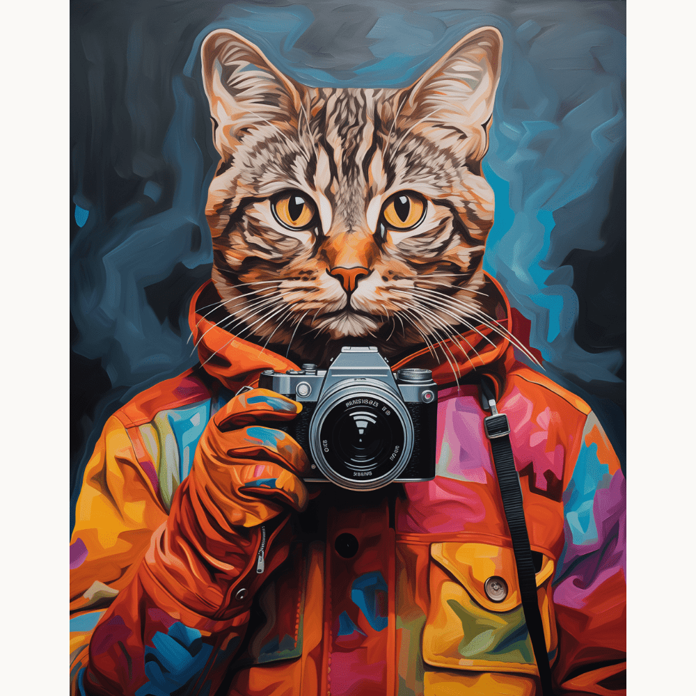 Purrfect Picture - Number Artist Paint by Numbers Kits