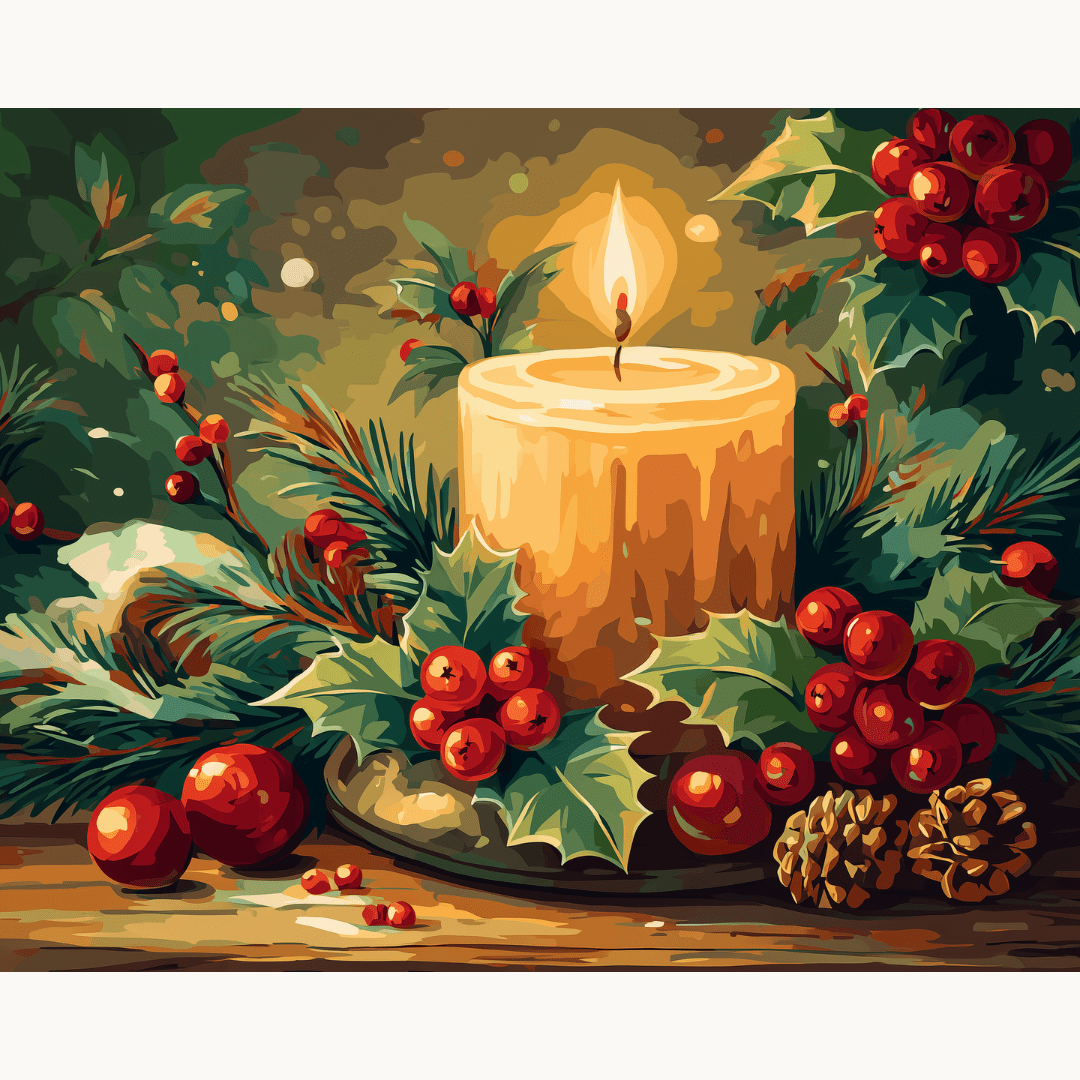 Red Berry Candle