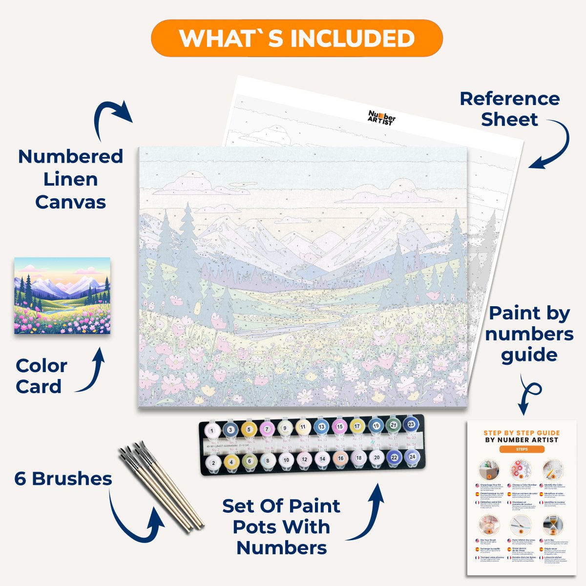 Rich Meadow - Number Artist Paint By Numbers Kits