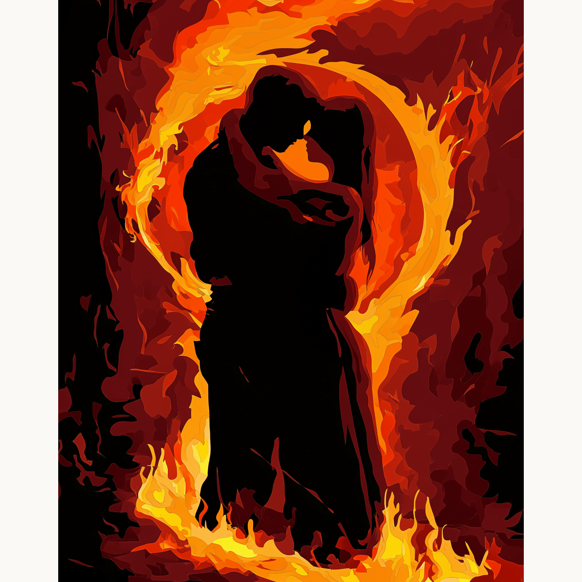 Ring of Fire - Number Artist Paint by Numbers Kits