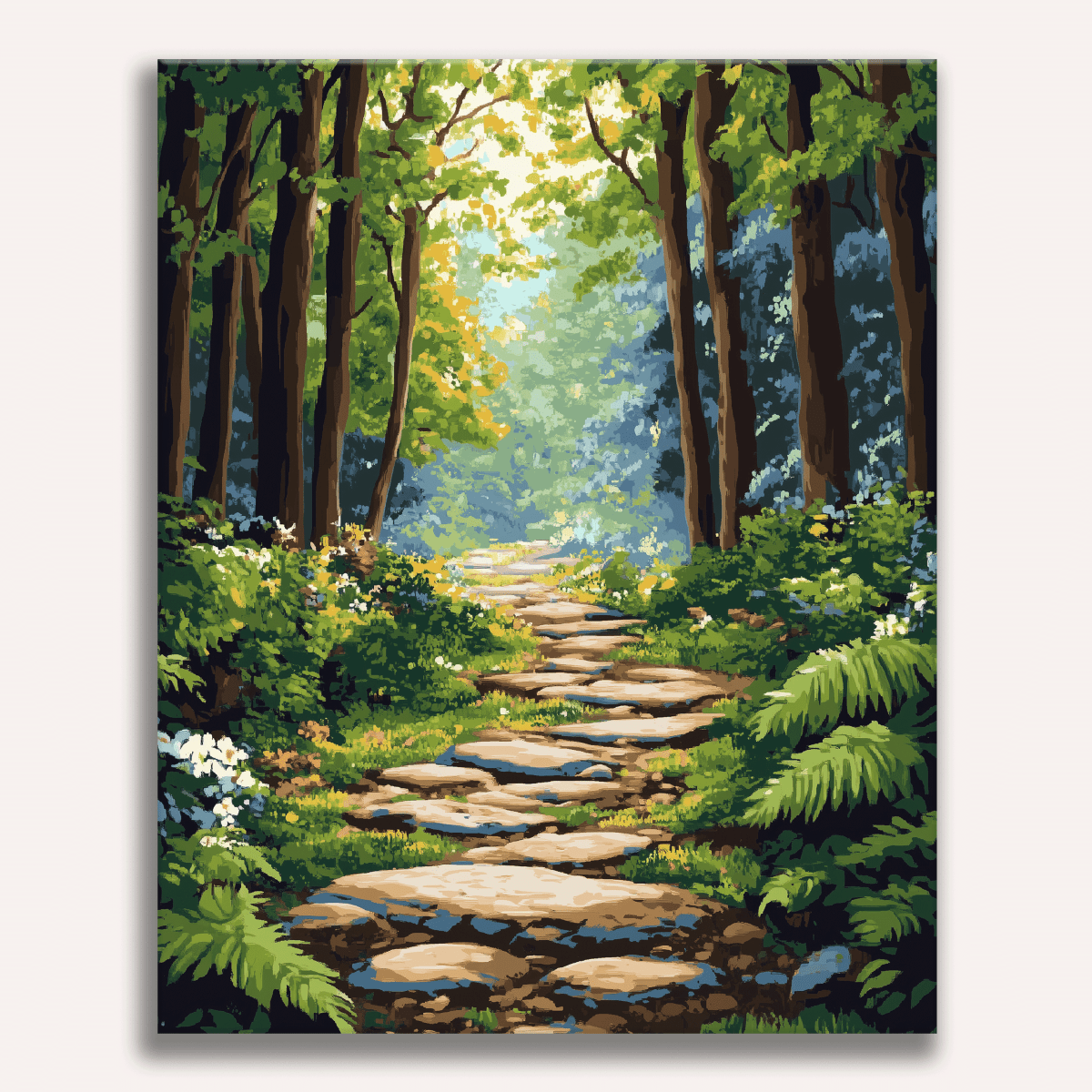 Road to Peace - Number Artist Diamond Painting Kits