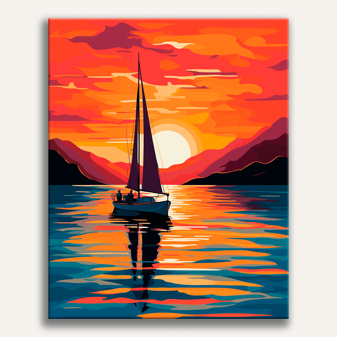 Sailboat's Sunset