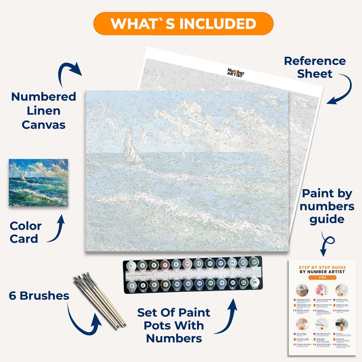 Sailor's Dream - Number Artist Diamond Painting Kits