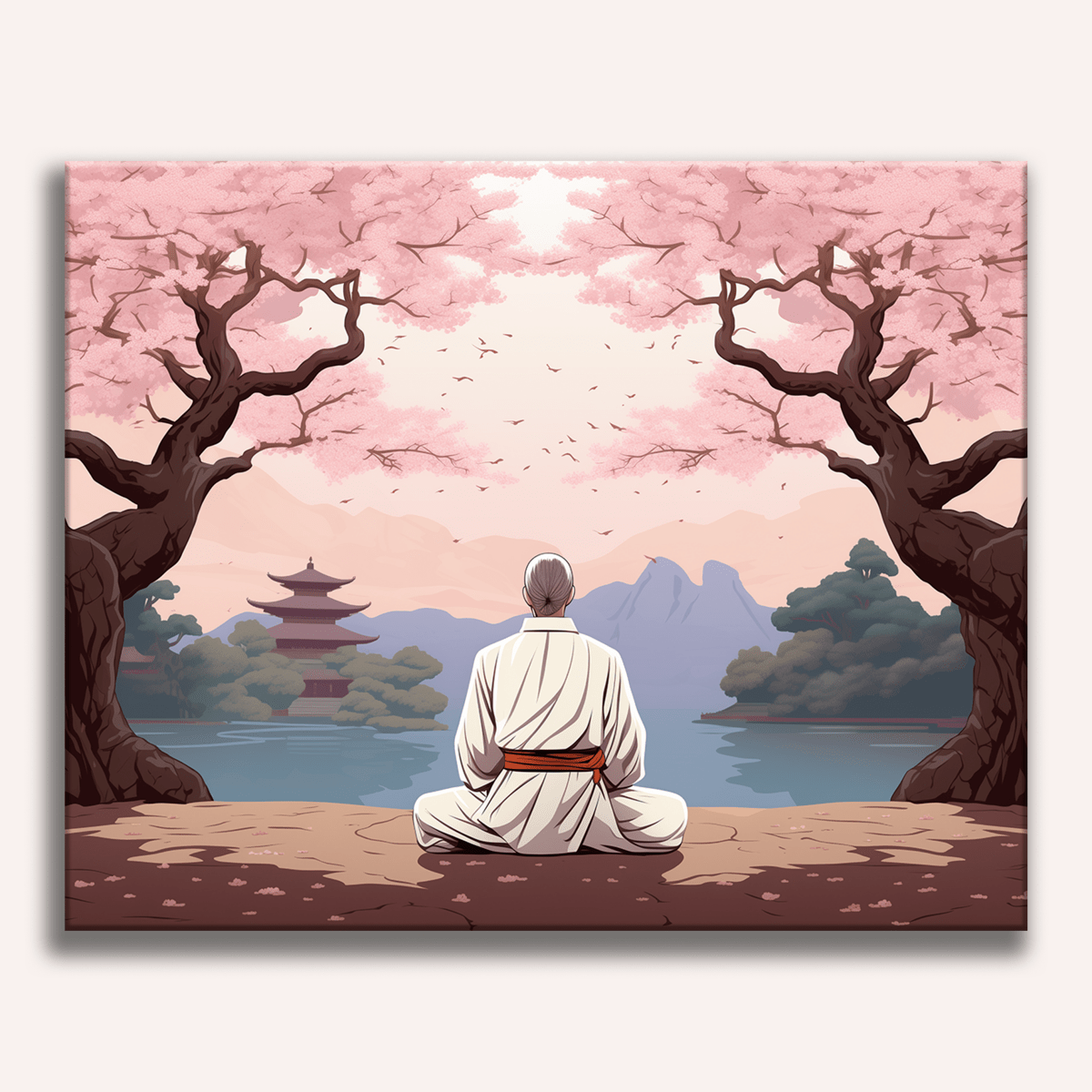 Sakura Harmony - Number Artist Diamond Painting Kits