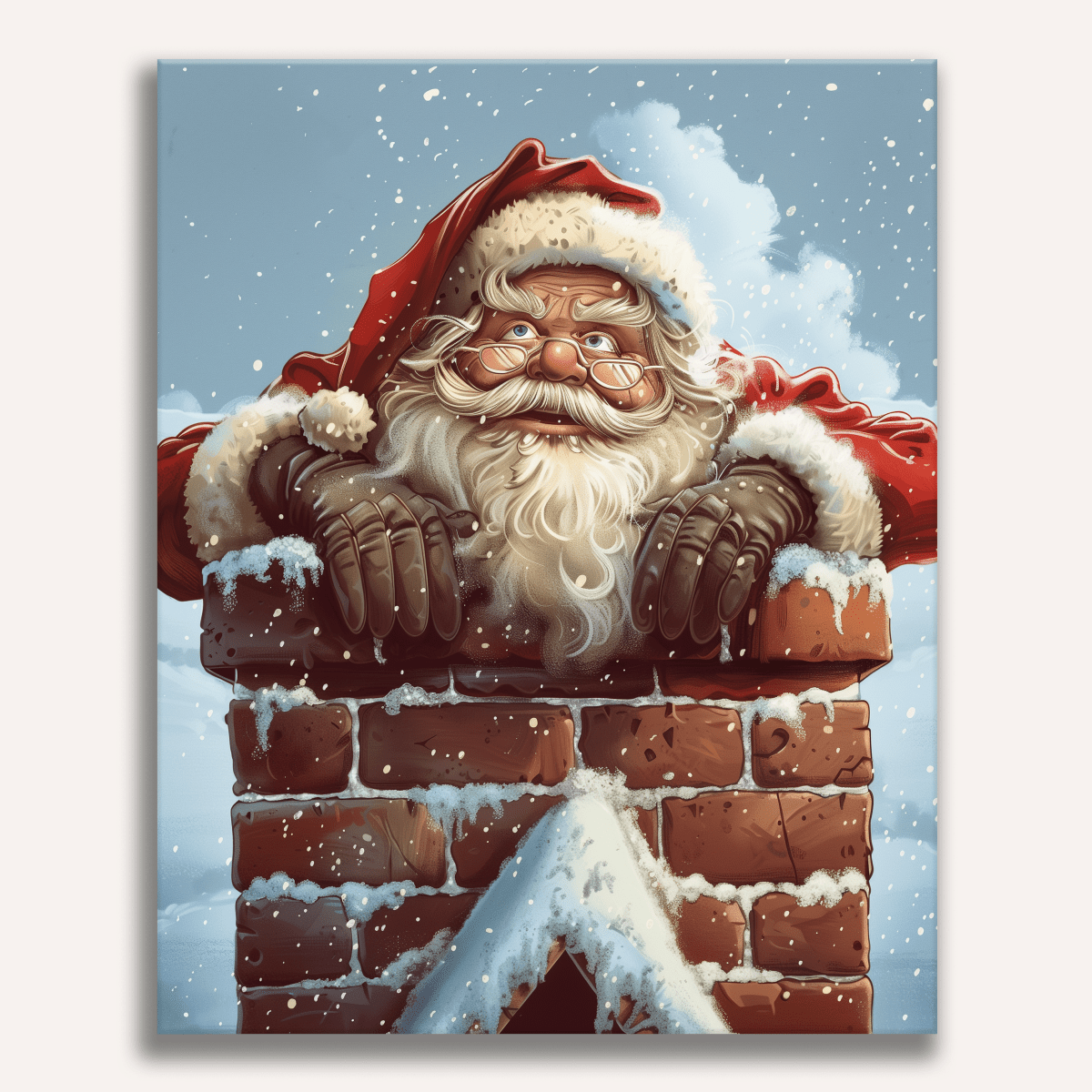 Santa's Troubles - Number Artist Diamond Painting Kits