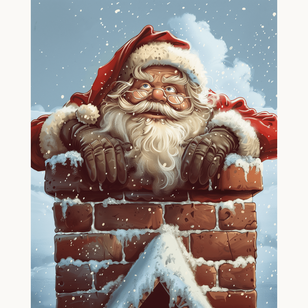 Santa's Troubles - Number Artist Diamond Painting Kits