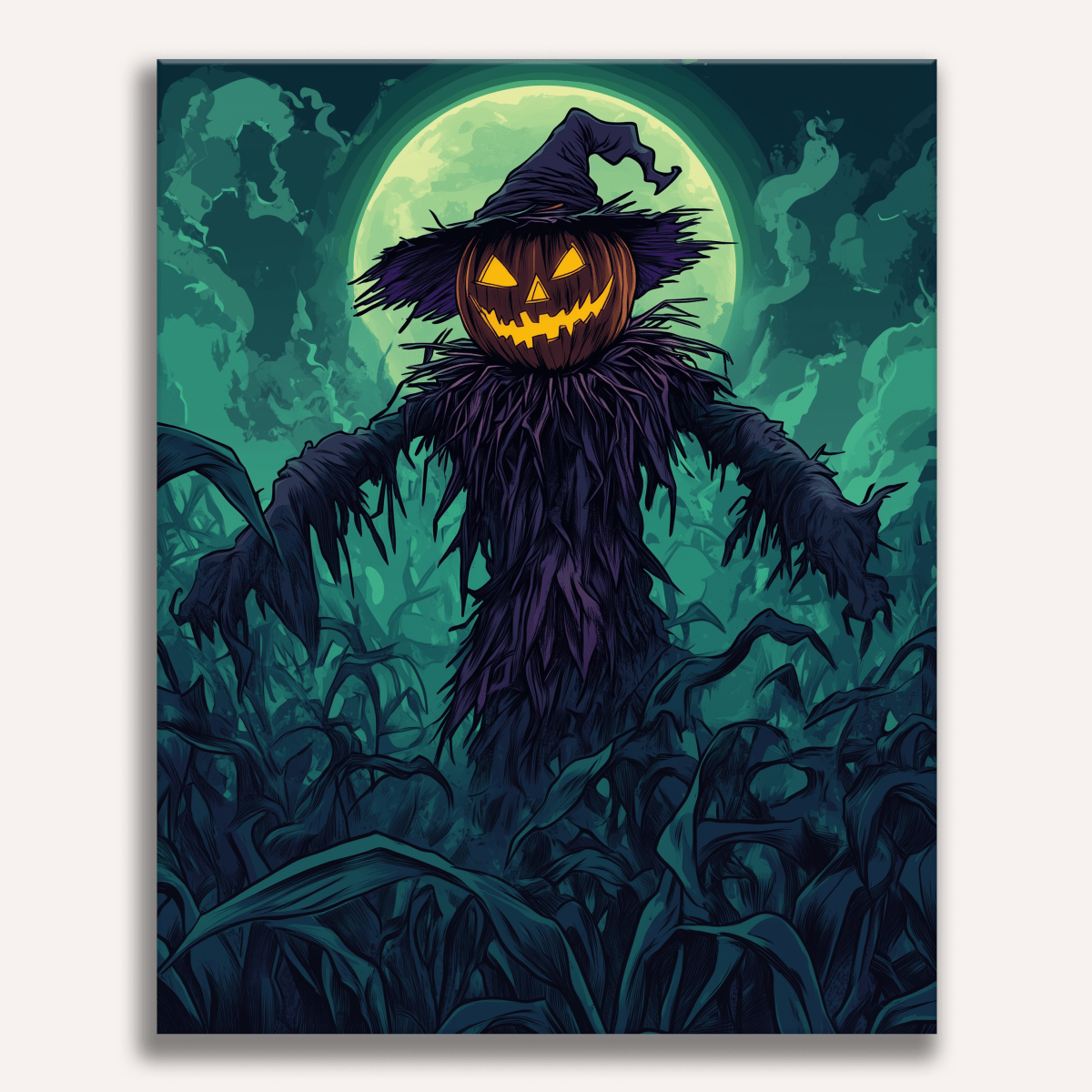 Scarecrow's Field - Number Artist Diamond Painting Kits