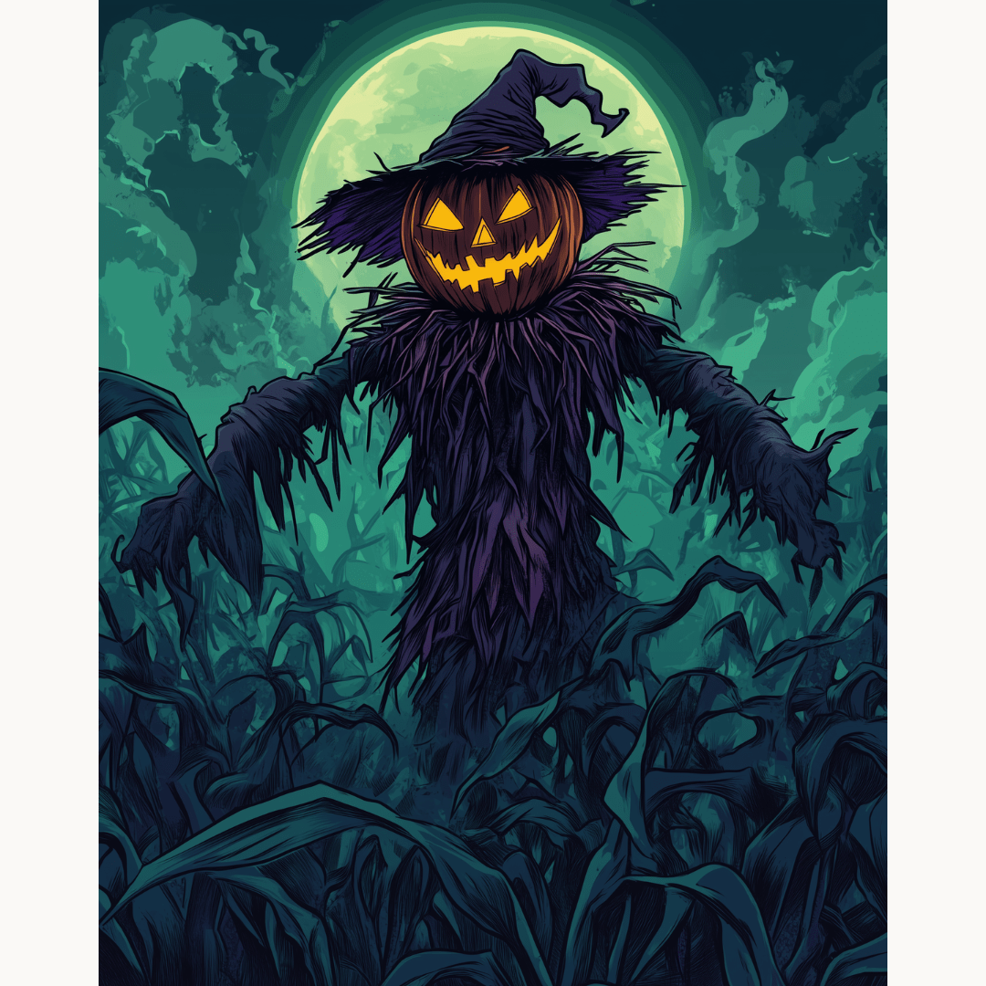 Scarecrow's Field - Number Artist Diamond Painting Kits