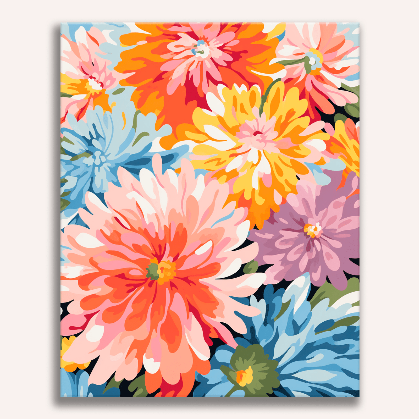 Sensational Bloom - Number Artist Paint by Numbers Kits