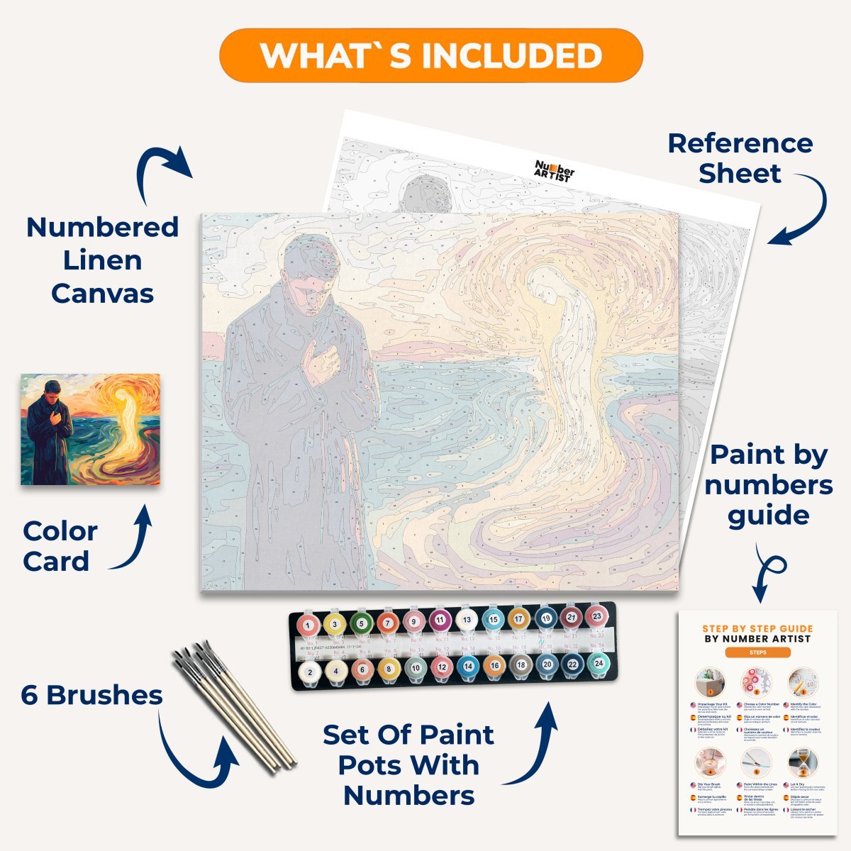 Separation - Number Artist Diamond Painting Kits