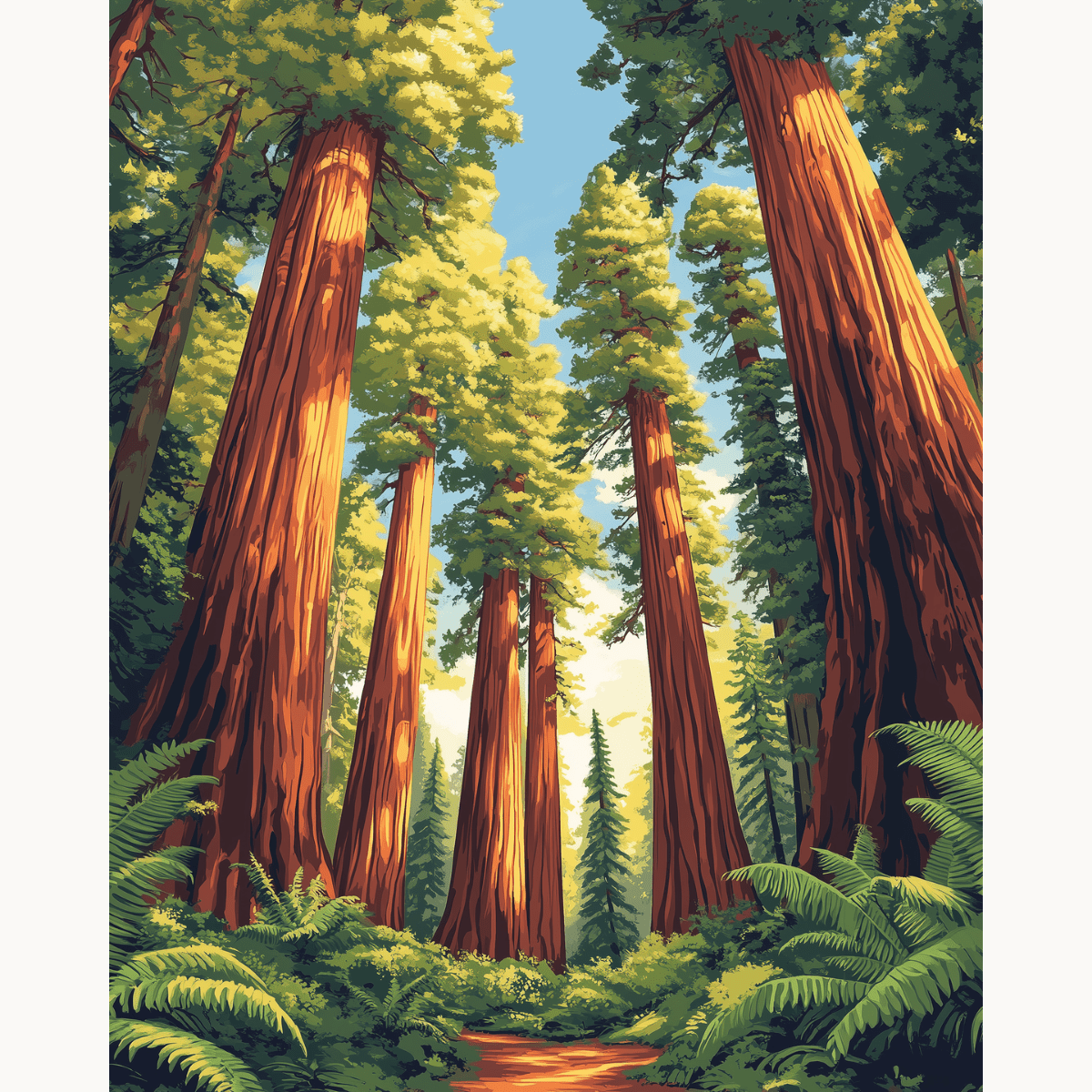 Sequoia Trees