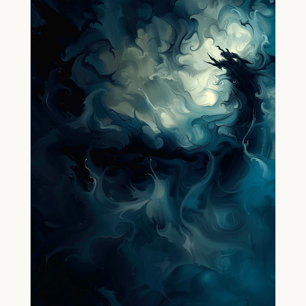 Shadow Serpent - Number Artist Diamond Painting Kits