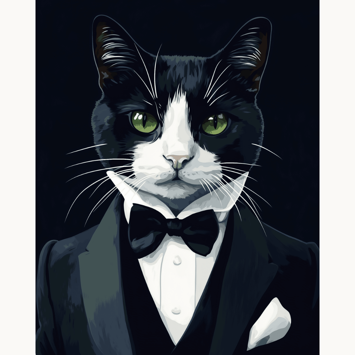 Sharp Tuxedo