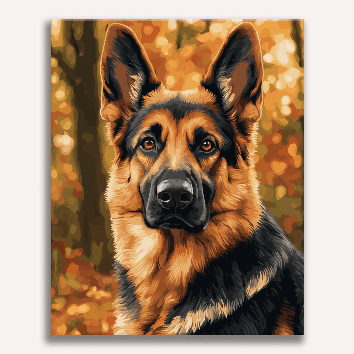 Shepherd Portrait - Number Artist Paint by Numbers Kits