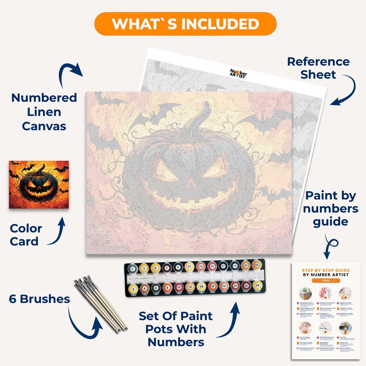 Sinister Jack - Number Artist Diamond Painting Kits