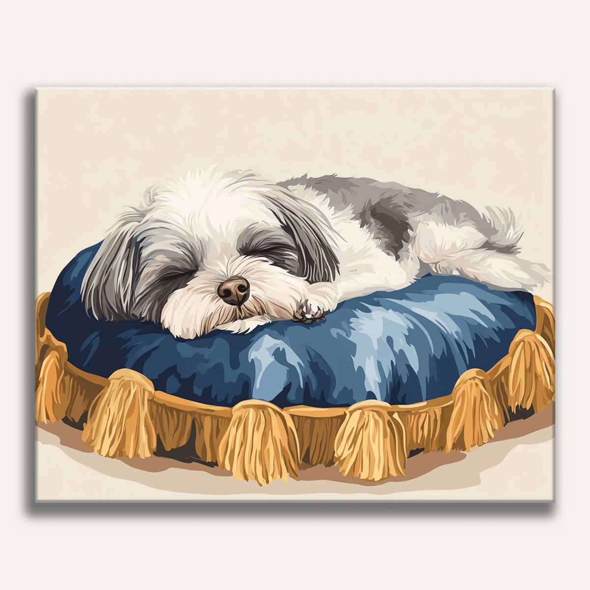 Sleepy Shih Tzu