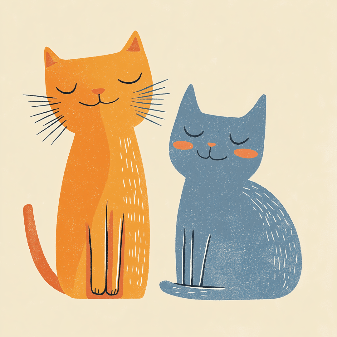 Smiling Cats - Number Artist Diamond Painting Kits