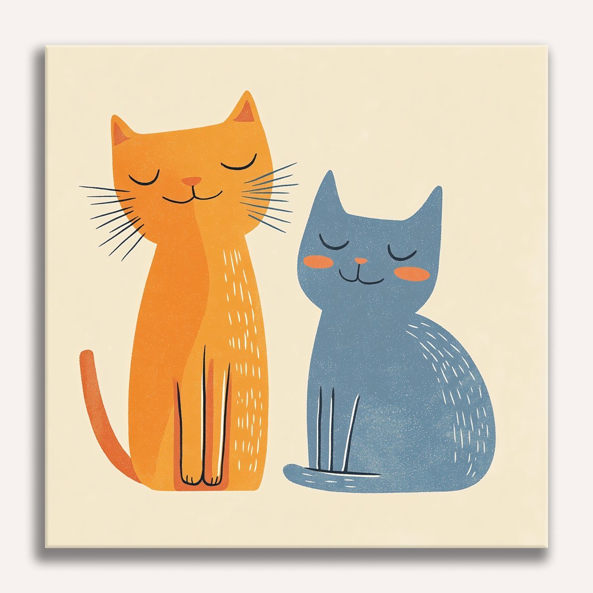 Smiling Cats - Number Artist Diamond Painting Kits