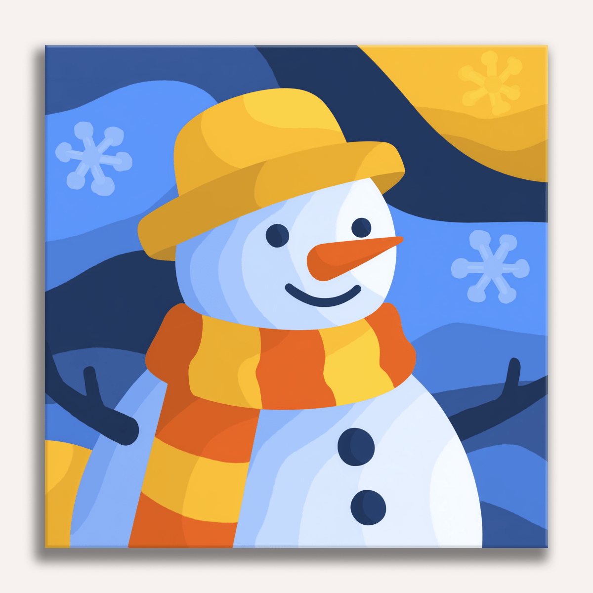 Snowman Portrait