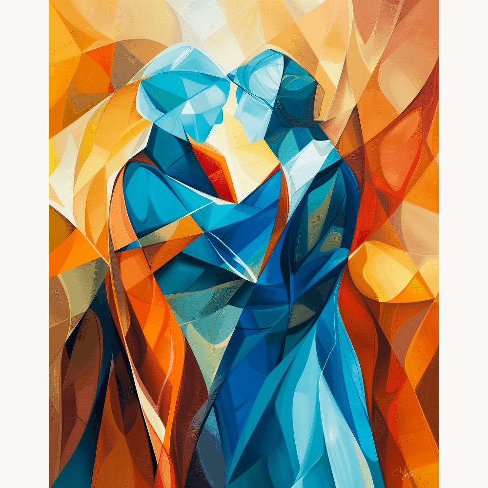 Soulmates - Number Artist Diamond Painting Kits