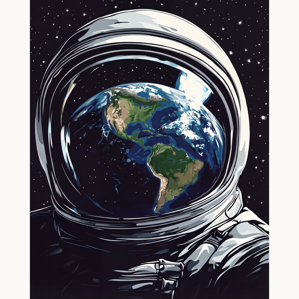Space Oddity - Number Artist Paint by Numbers Kits