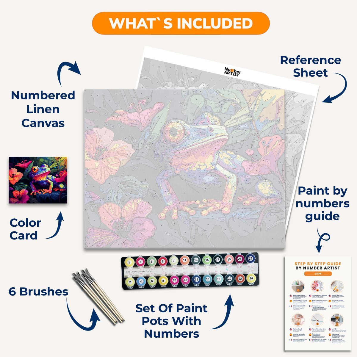Spectrum Hopper - Number Artist Diamond Painting Kits
