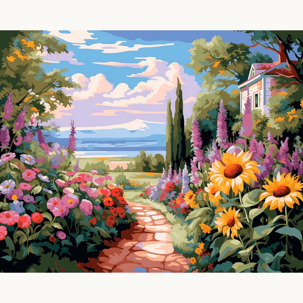 Spring Life - Number Artist Diamond Painting Kits