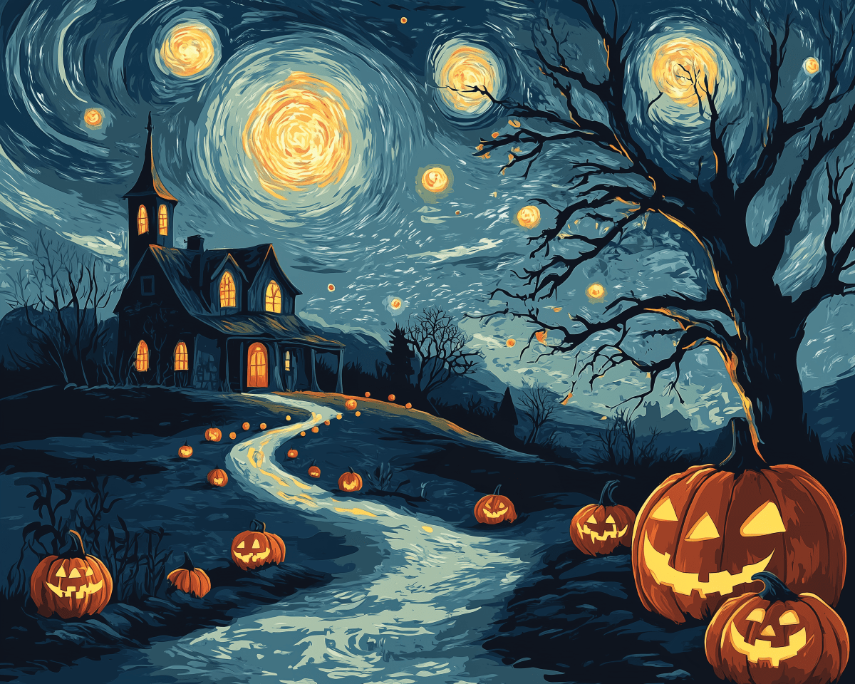 Starry Night Halloween