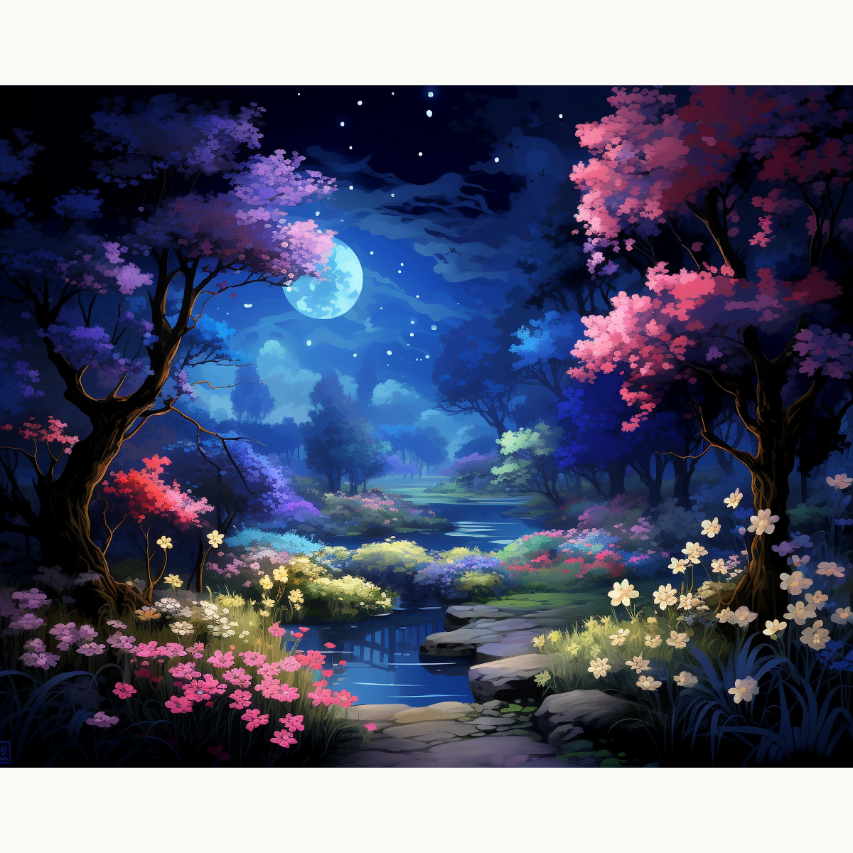 Sternenhimmel Garten
