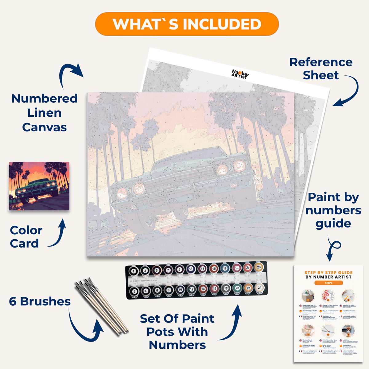 Still - Number Artist Paint by Numbers Kits