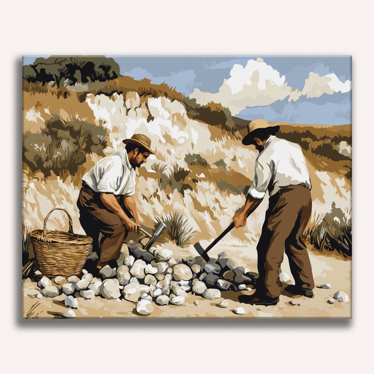 Stone Breakers - Number Artist Diamond Painting Kits