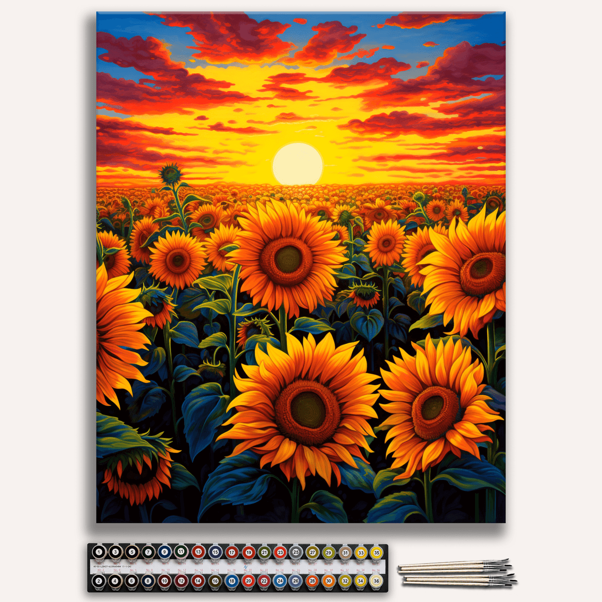 Sunflower Dusk