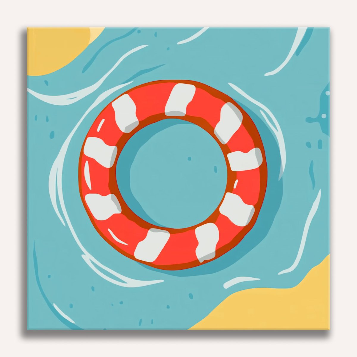Sunny Float - Number Artist Diamond Painting Kits