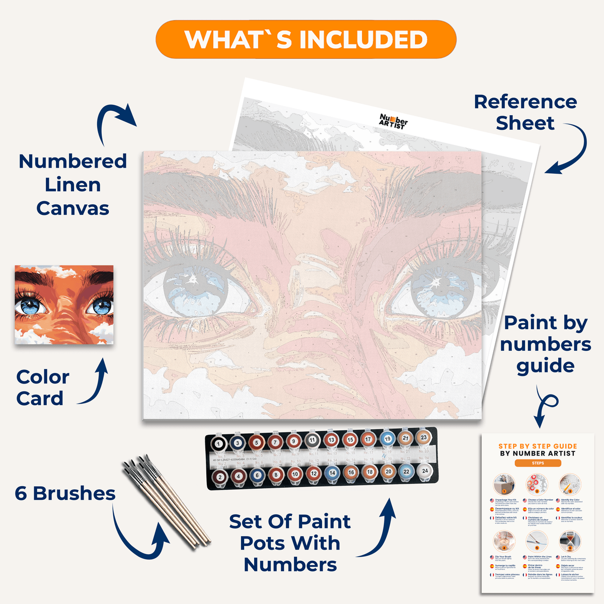 Sweet Child O' Mine - Number Artist Paint by Numbers Kits