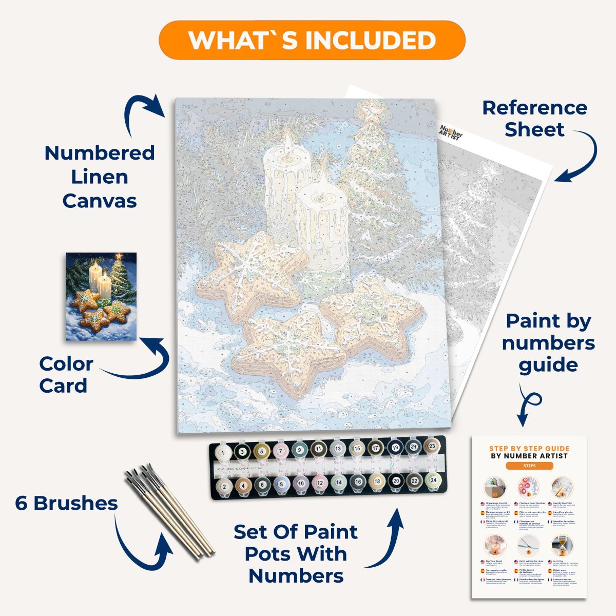 Sweet Holiday - Number Artist Diamond Painting Kits