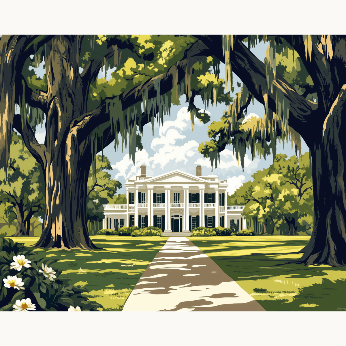 Sweet Home Alabama - Number Artist Paint by Numbers Kits