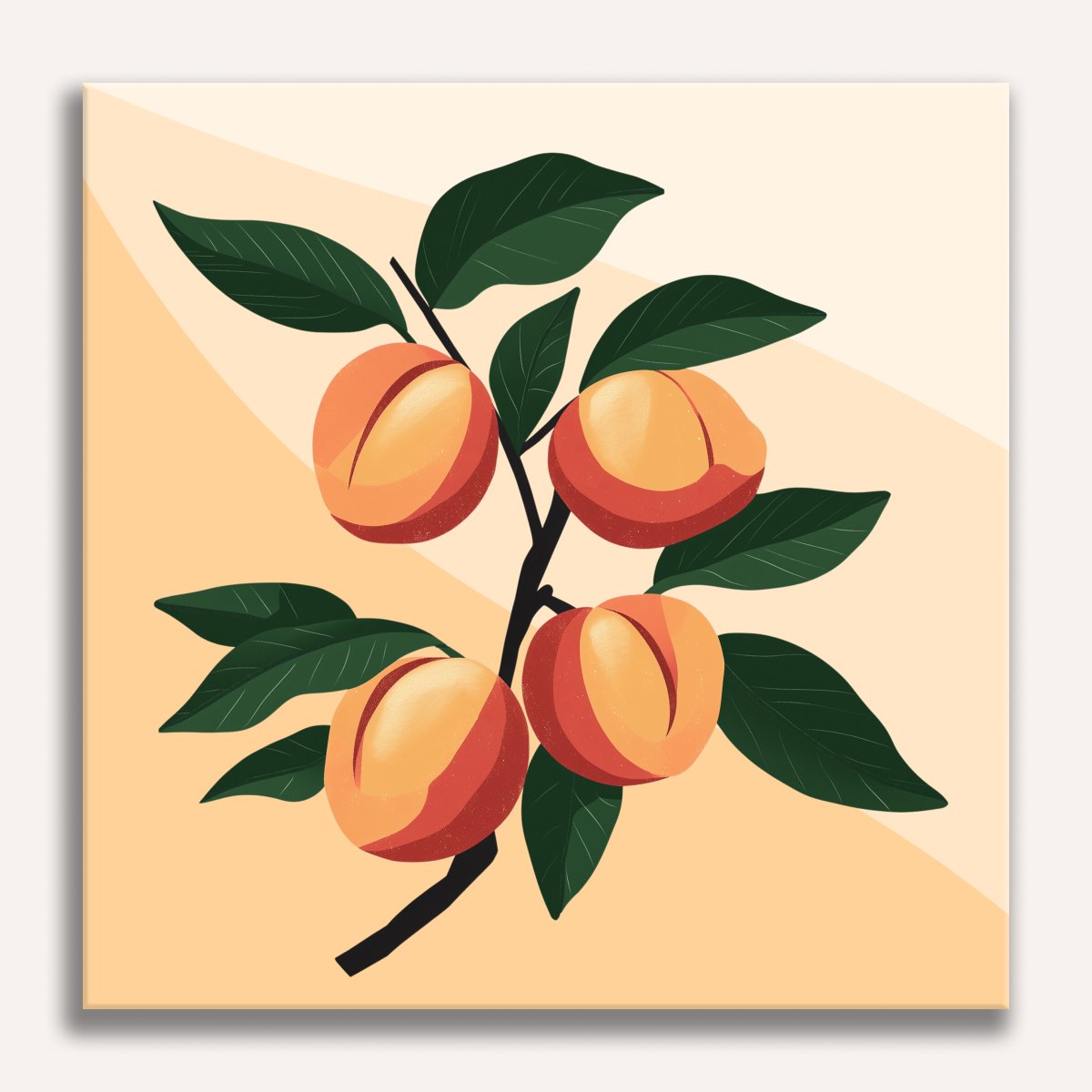 Sweet Peaches - Number Artist Diamond Painting Kits