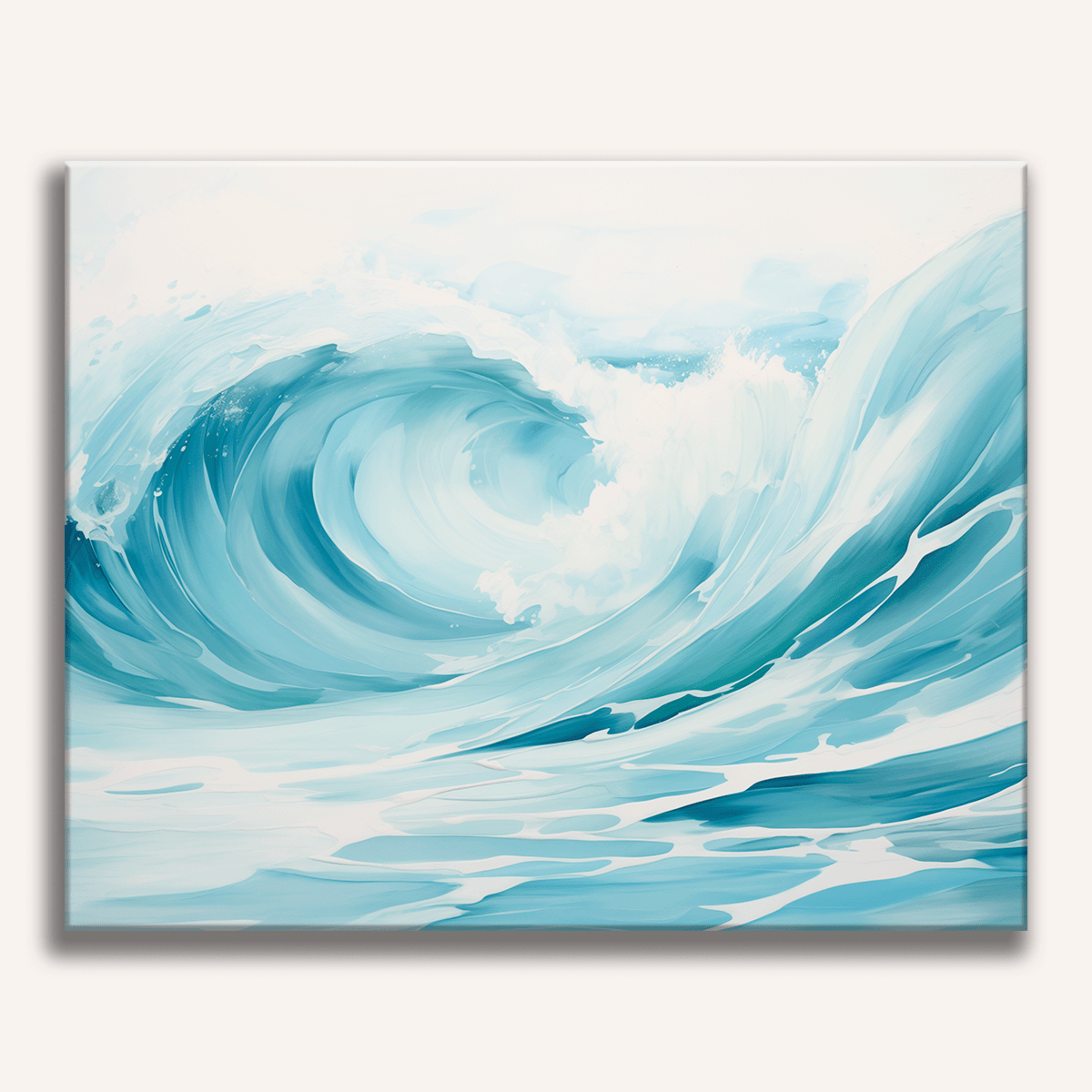 Swirling Waves - Number Artist Diamond Painting Kits