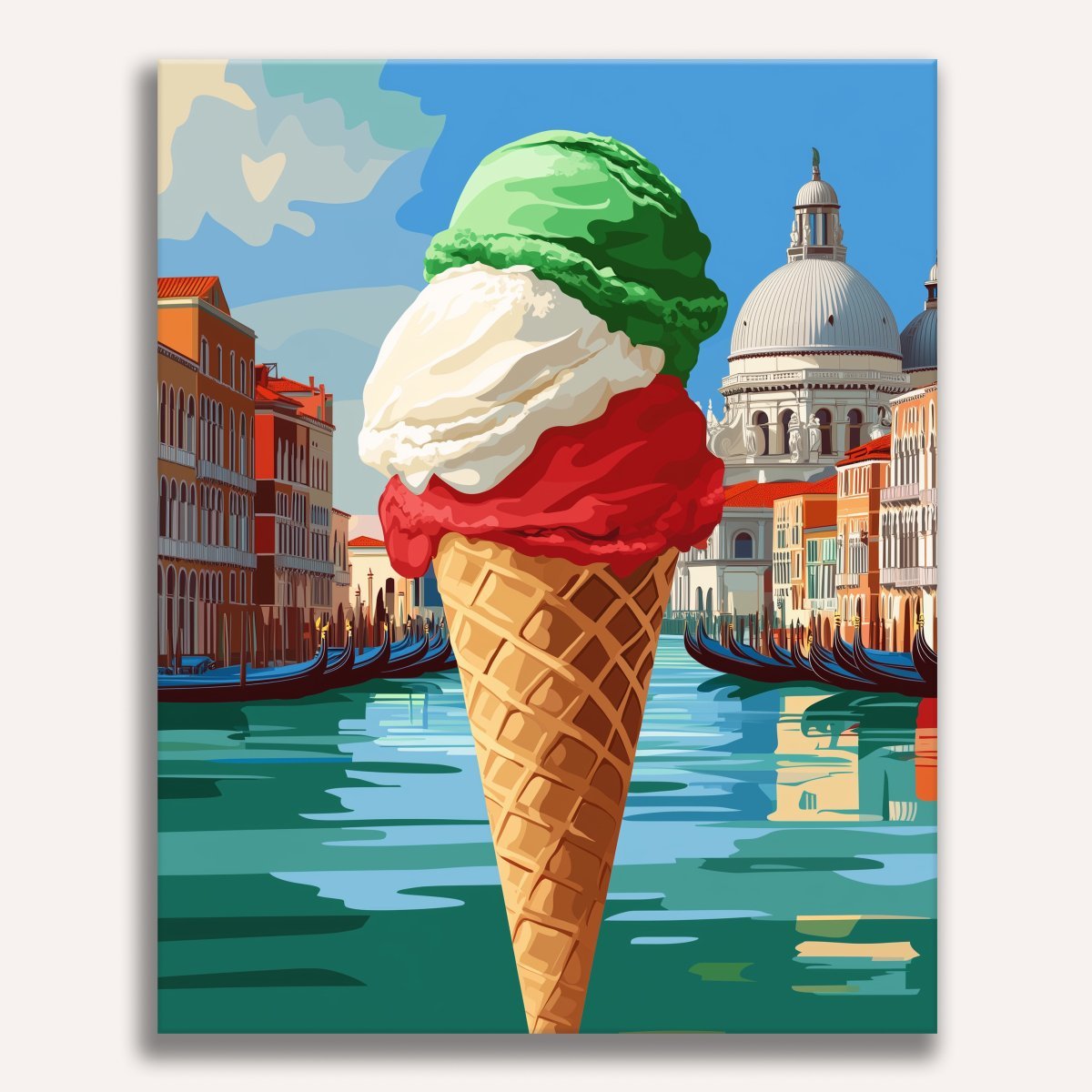 Taste of Italy - Number Artist Diamond Painting Kits